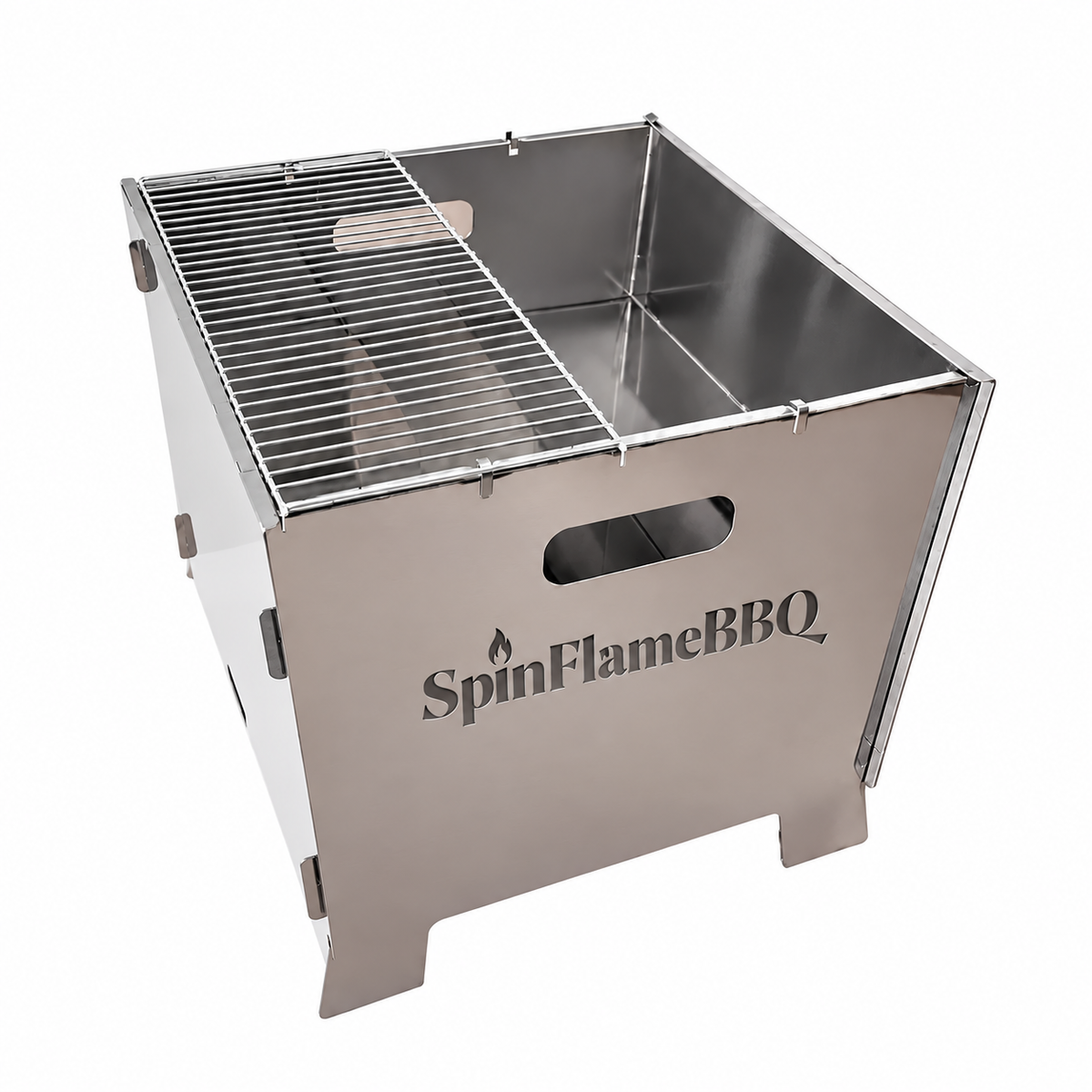 SpinFlameBBQ Portable and Detachable Grill