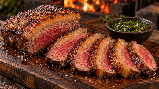 Brazilian Picanha on the Rotisserie