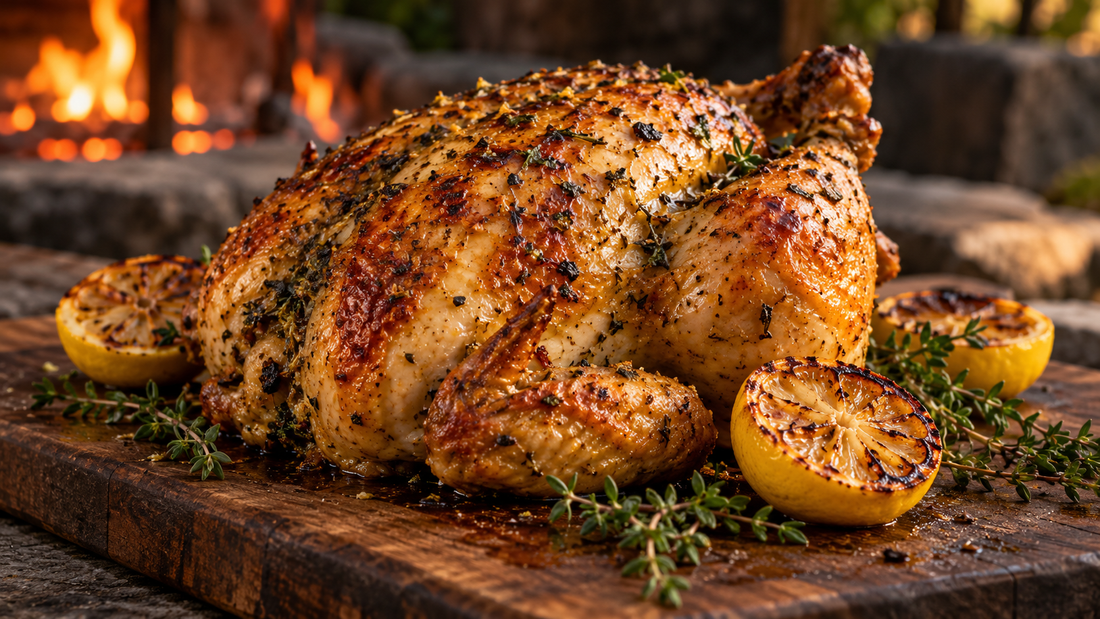 Lemon-Herb Rotisserie Chicken
