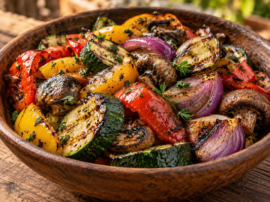 Smoky Herb Rotisserie Vegetables