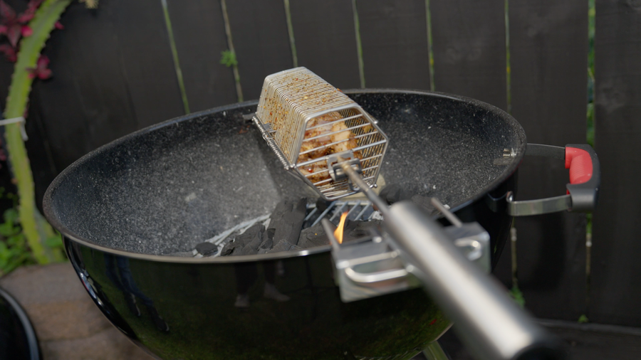 SpinFlameBBQ Tumble Basket